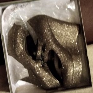 Gianni Bini round toe double straps wedges size 9 shoes